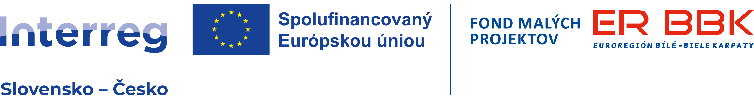 Interreg Slovensko – Česko, spolufinancovaný Európskou úniou, Fond malých projektov, ER BBK